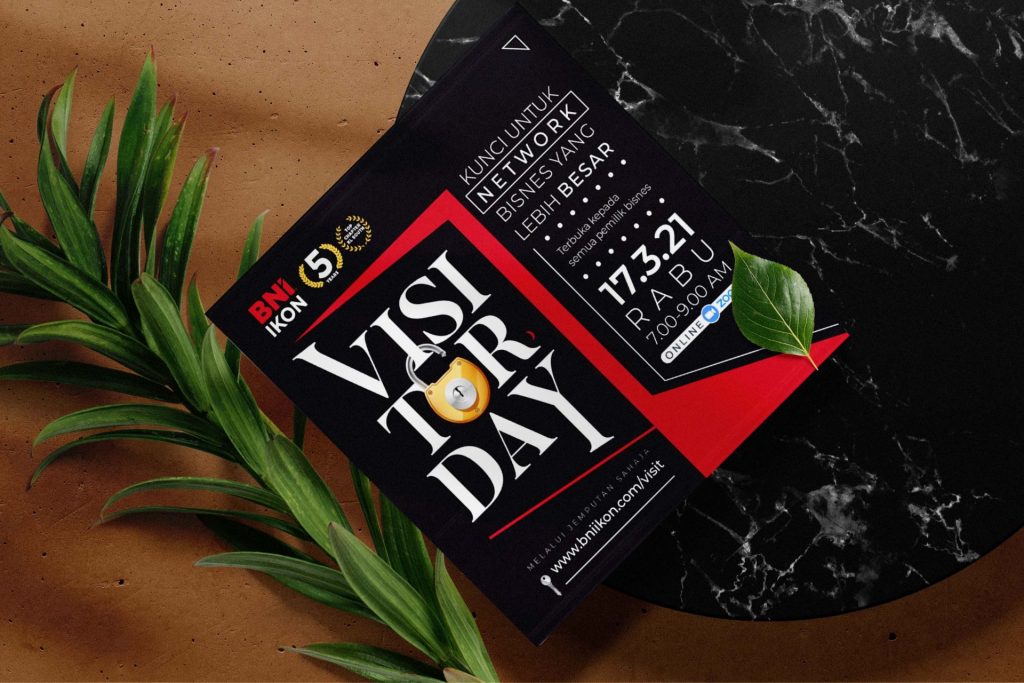BNI IKON Visitor Day Poster 2021