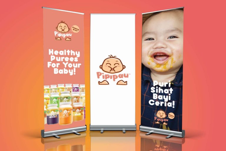 Pipipau Bunting & Roll Up Mockup