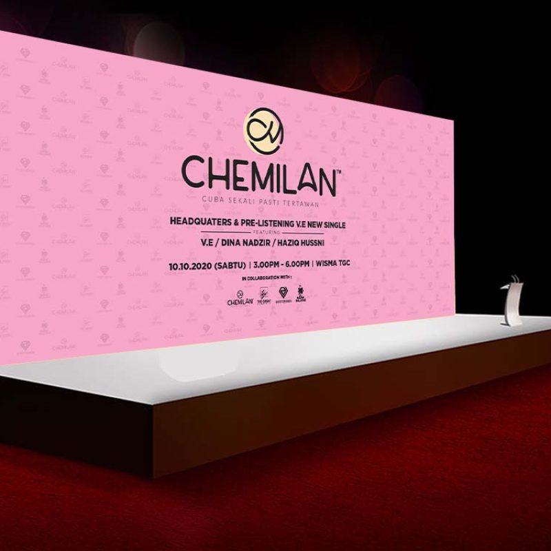 Chemilan Backdrop 20x8ft Mockup