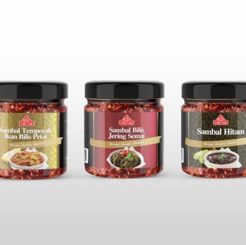 Mak Uda Sticker Sambal Mockup